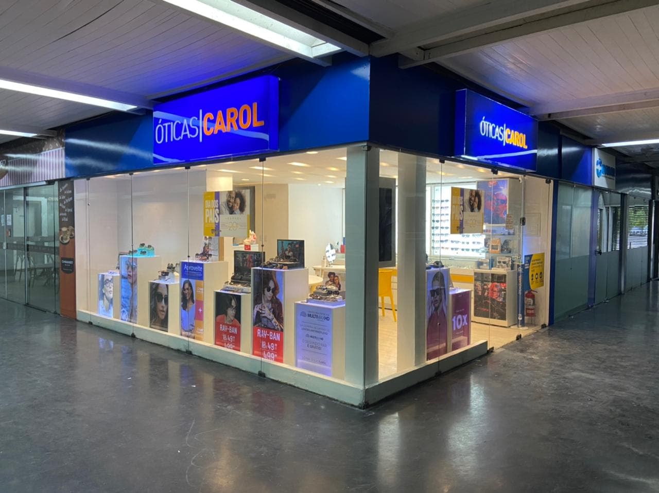 Reforma comercial com adequação de espaço para loja